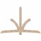 Ekena Millwork Davenport Smooth Timber Gable Bracket, Douglas Fir, 96"W x 64"H x 5 1/2"D x 5 1/2"F, 16/12 Pitch GBW096X64X0606DAV00SDF - alternate 1